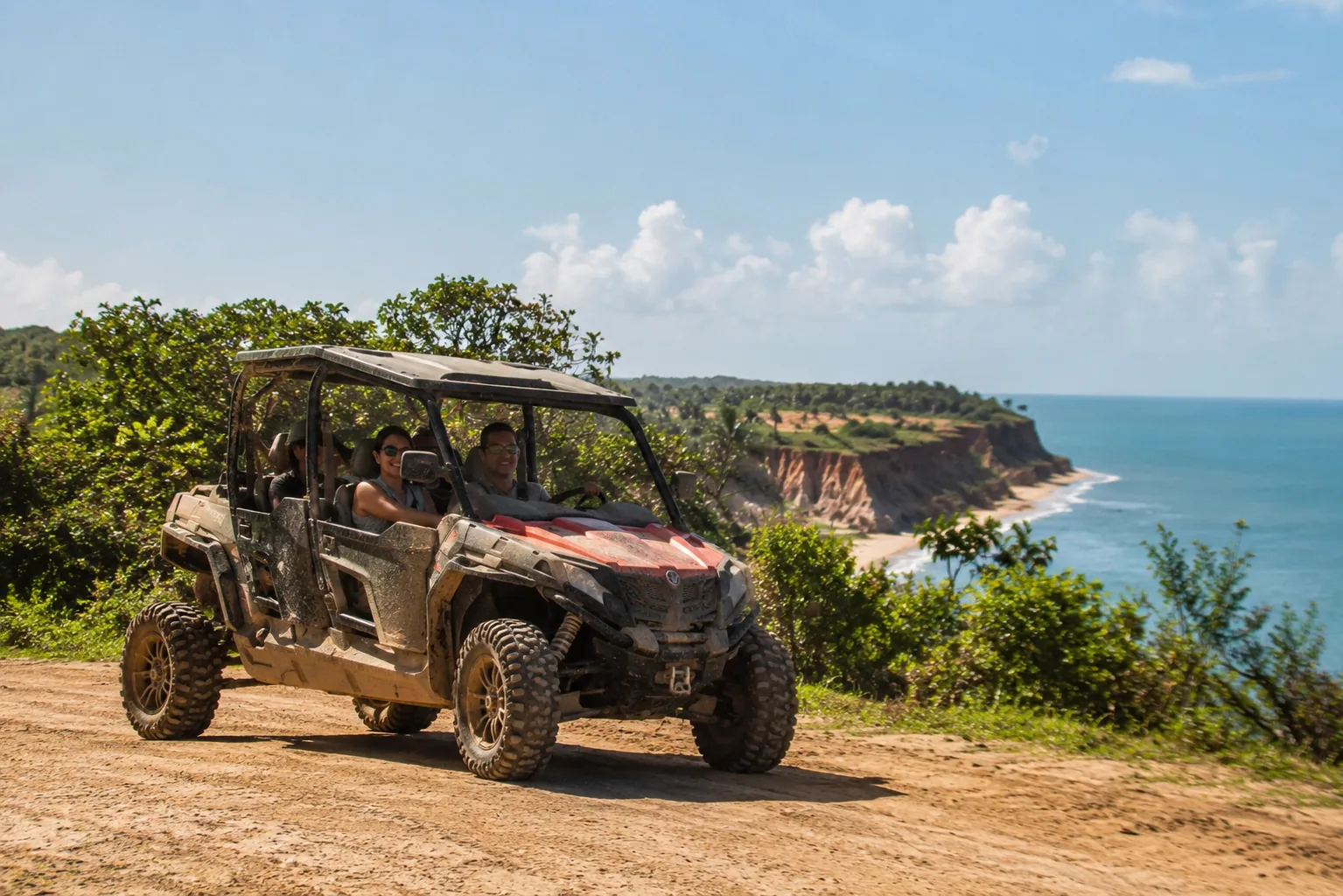Passeio de UTV pelo litoral de Trancoso
